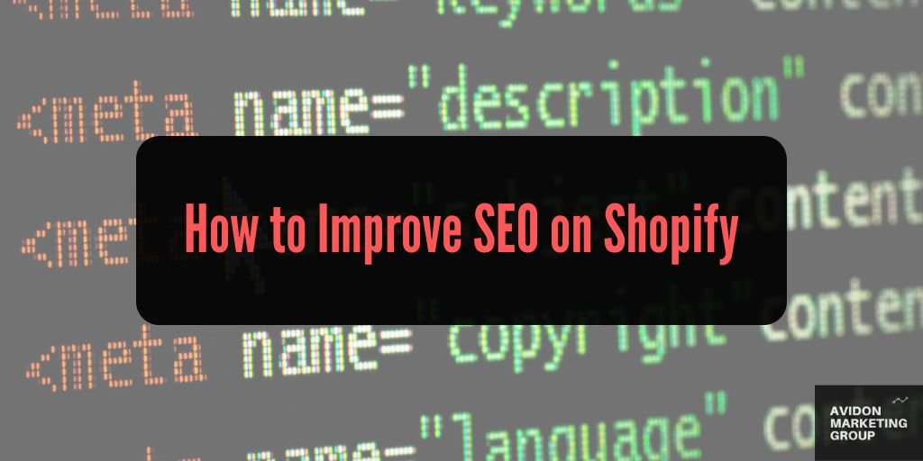 How to Improve SEO on Shopify