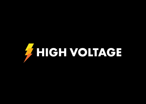 Logo of High Voltage SEO agency for Shopify stores