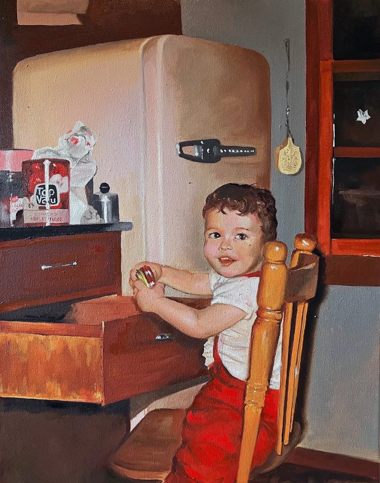 Kevin
18"x14"
Oil on canvas
2024