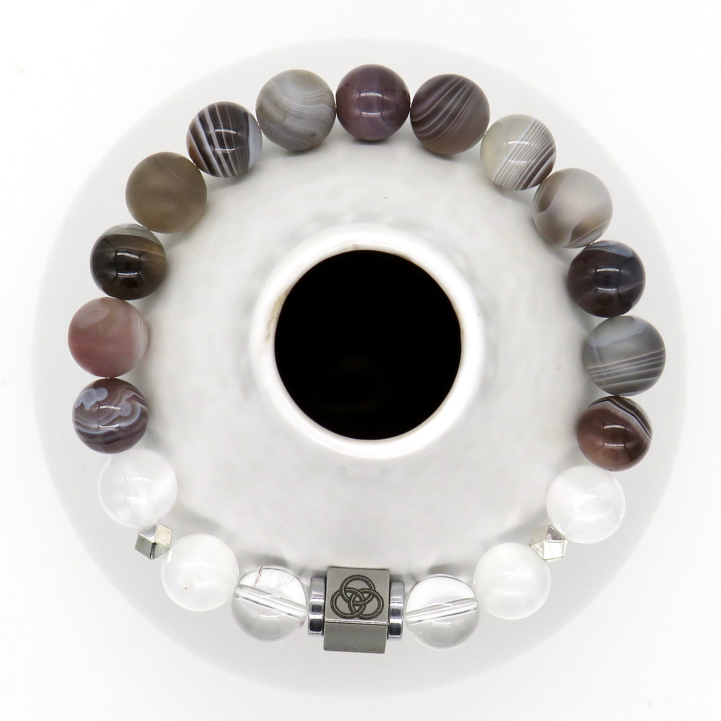 Pink Agate 8mm Bracelet– Imeora