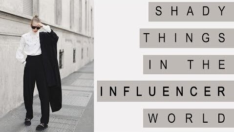 SHADY THINGS IN THE INFLUENCER WORLD