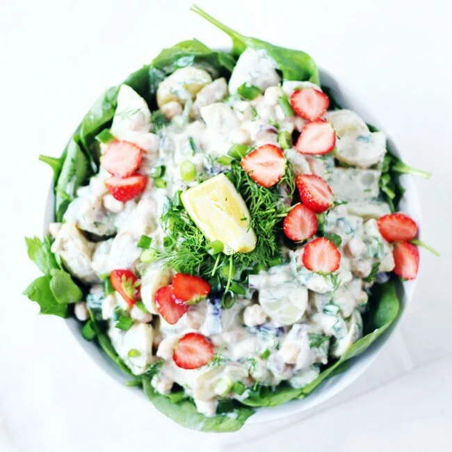 RECIPE : midsummer potato salad