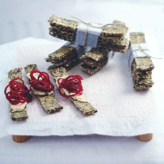 HOW TO : gluten-free crisp bread | + cookbook giveaway