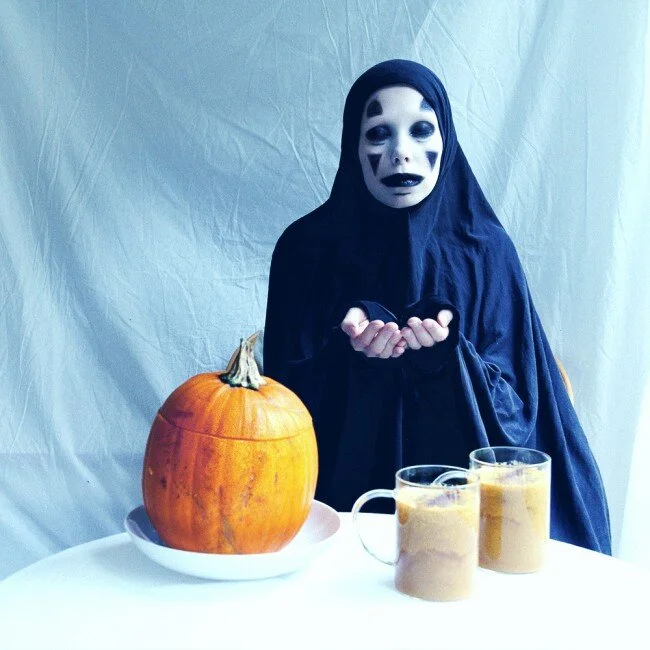 RECIPE : hot pumpkin smoothie chai latte