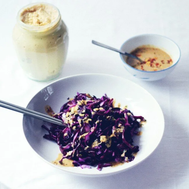 HOW TO : homemade tahini + my fav salad dressing