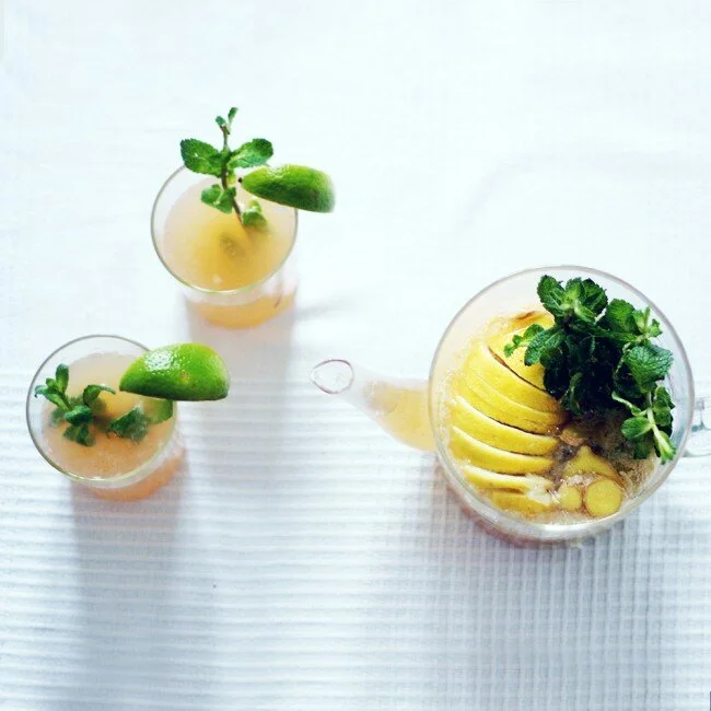 RECIPE : happy new years kombucha drink