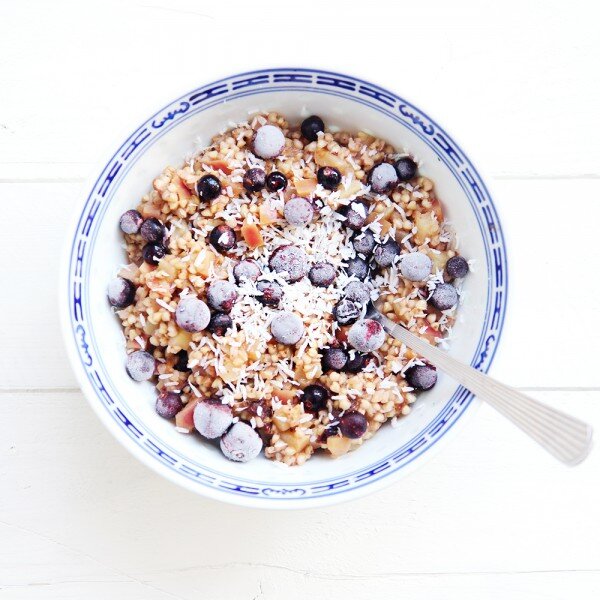 RECIPE : kasha (toasted buckwheat) porridge