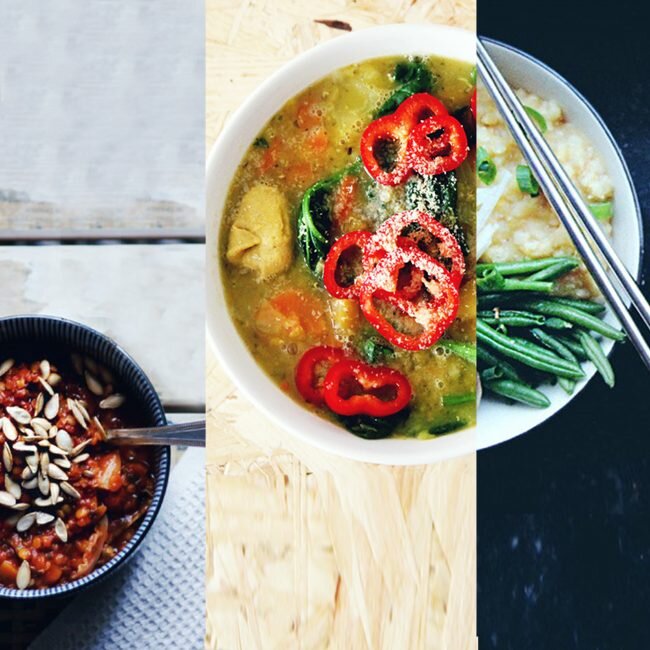 FOOD : my 3 healthy fall dinner obsessions