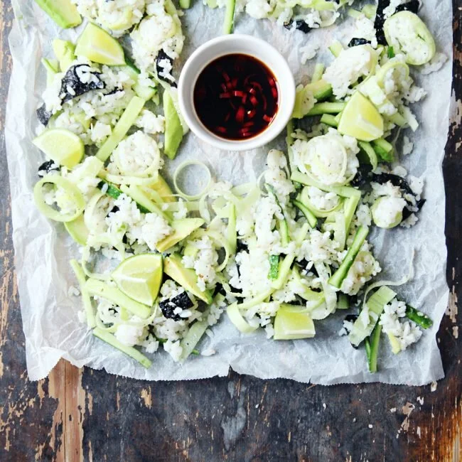 RECIPE : chirashizushi (sushi salad)