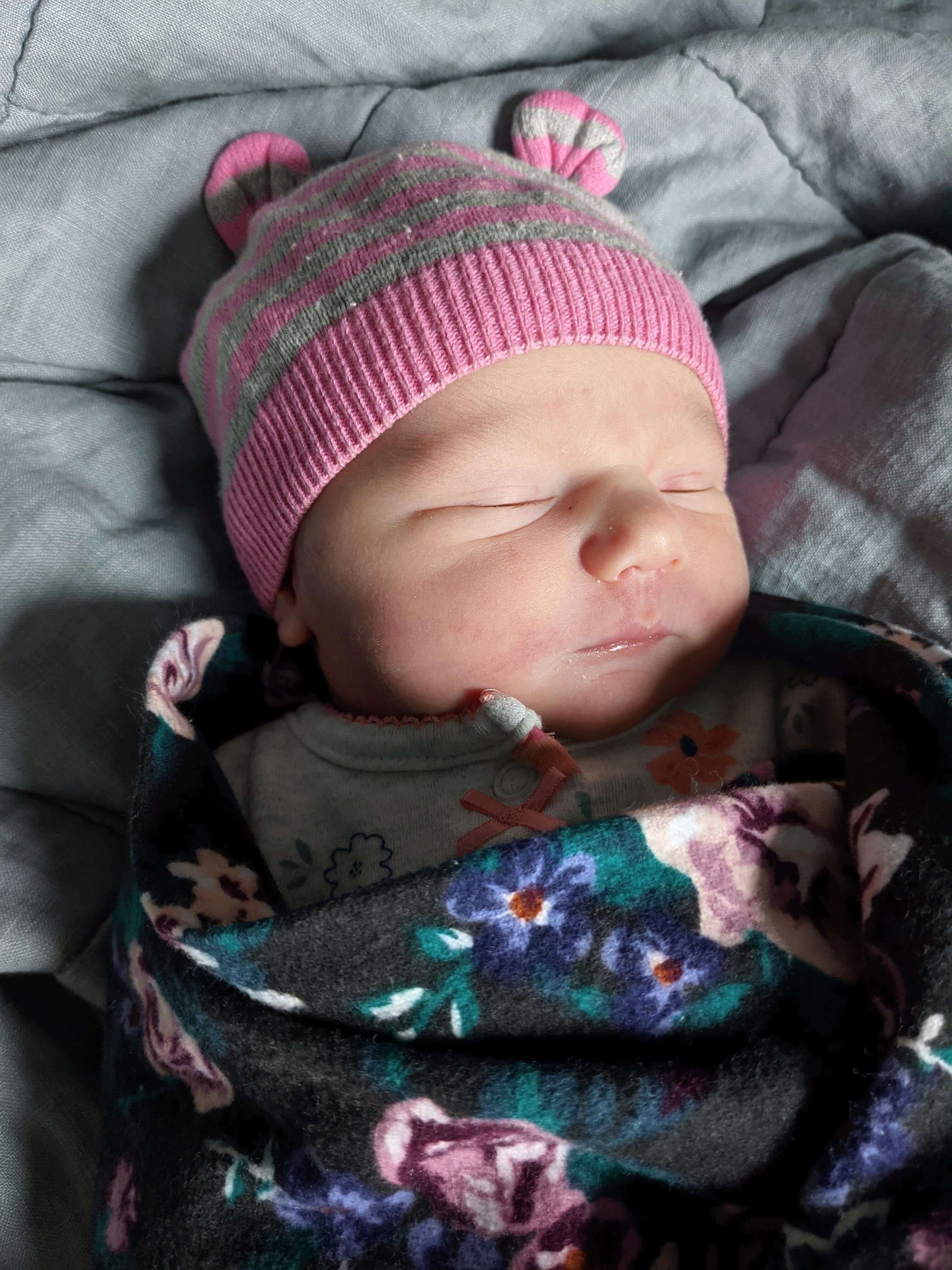 Selah Bloom, our fourth baby