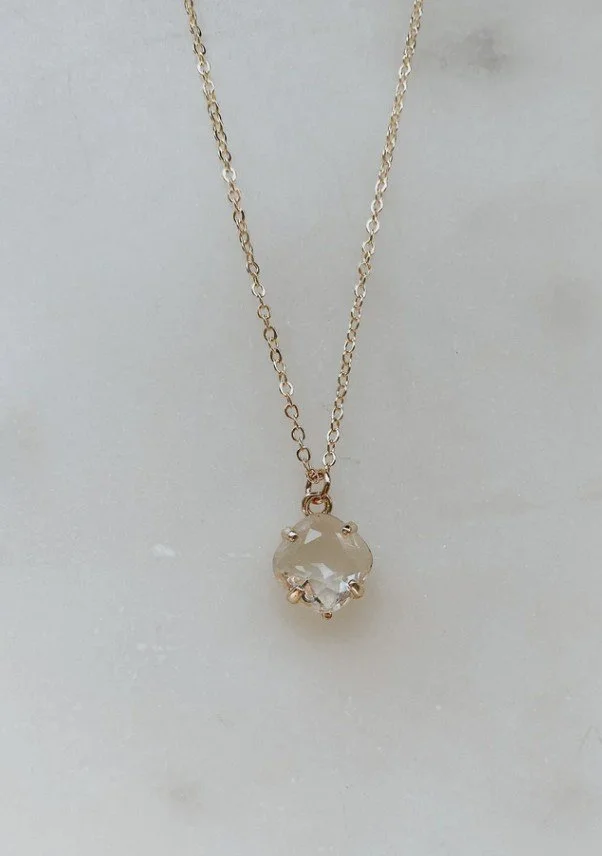 Birch Wedding Necklace- Gold