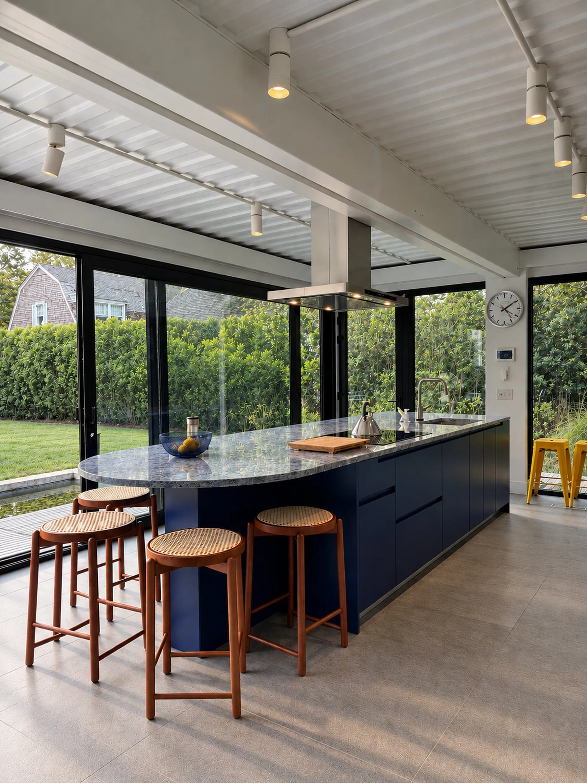east-hampton-modern-kitchen-03-blue-lacquer-island-curved-stone-countertop.jpg