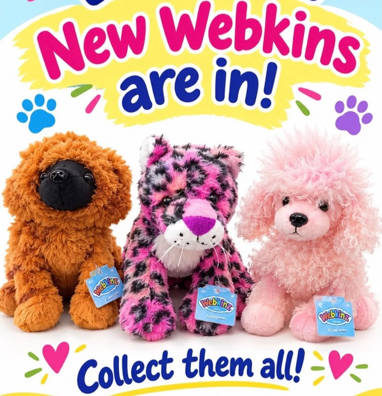 We&rsquo;ve got the NEW Webkinz in store! Collect them all! 
@webkinz 

#webkinz #stuffie #plushies