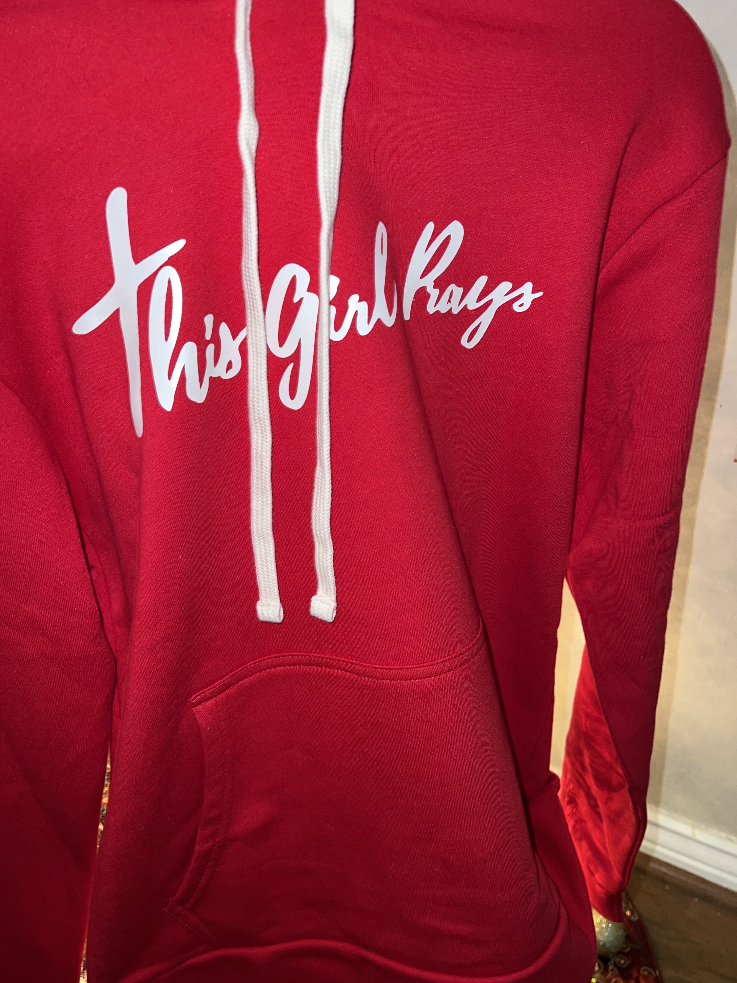 TGP Red and White Exclusive Hoodie