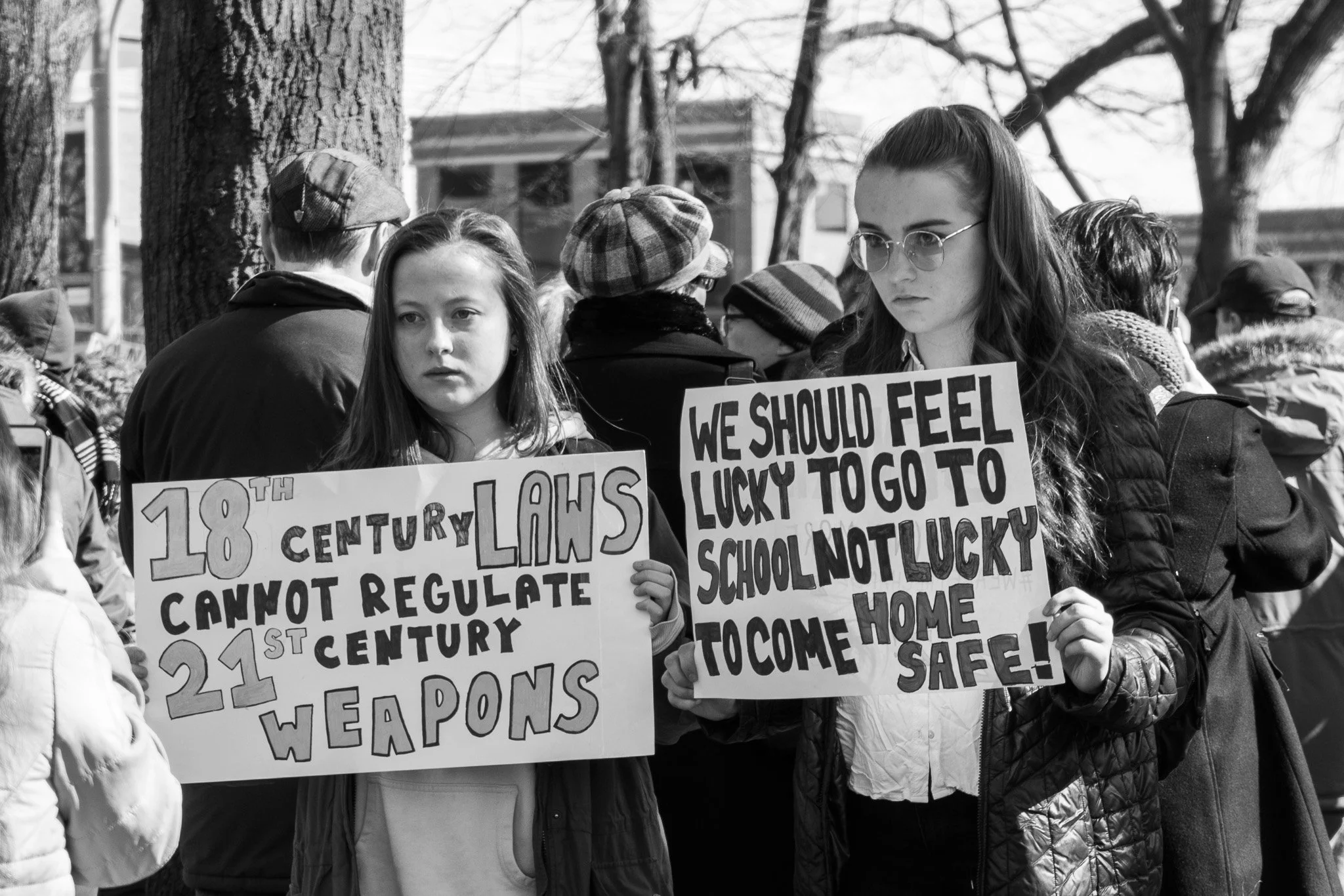 Taken during the March for Our Lives protest in 2018