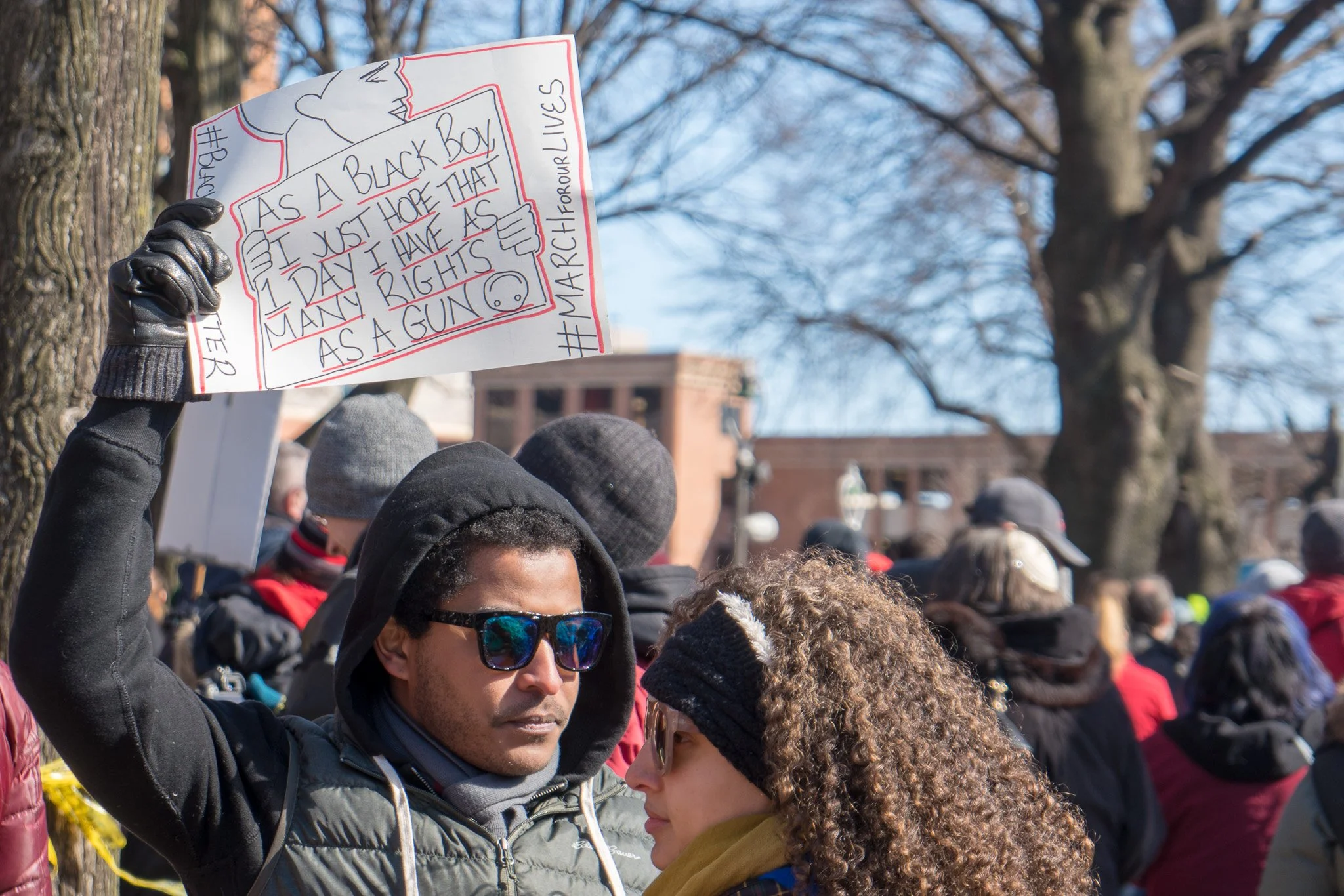 Taken during the March for Our Lives protest in 2018