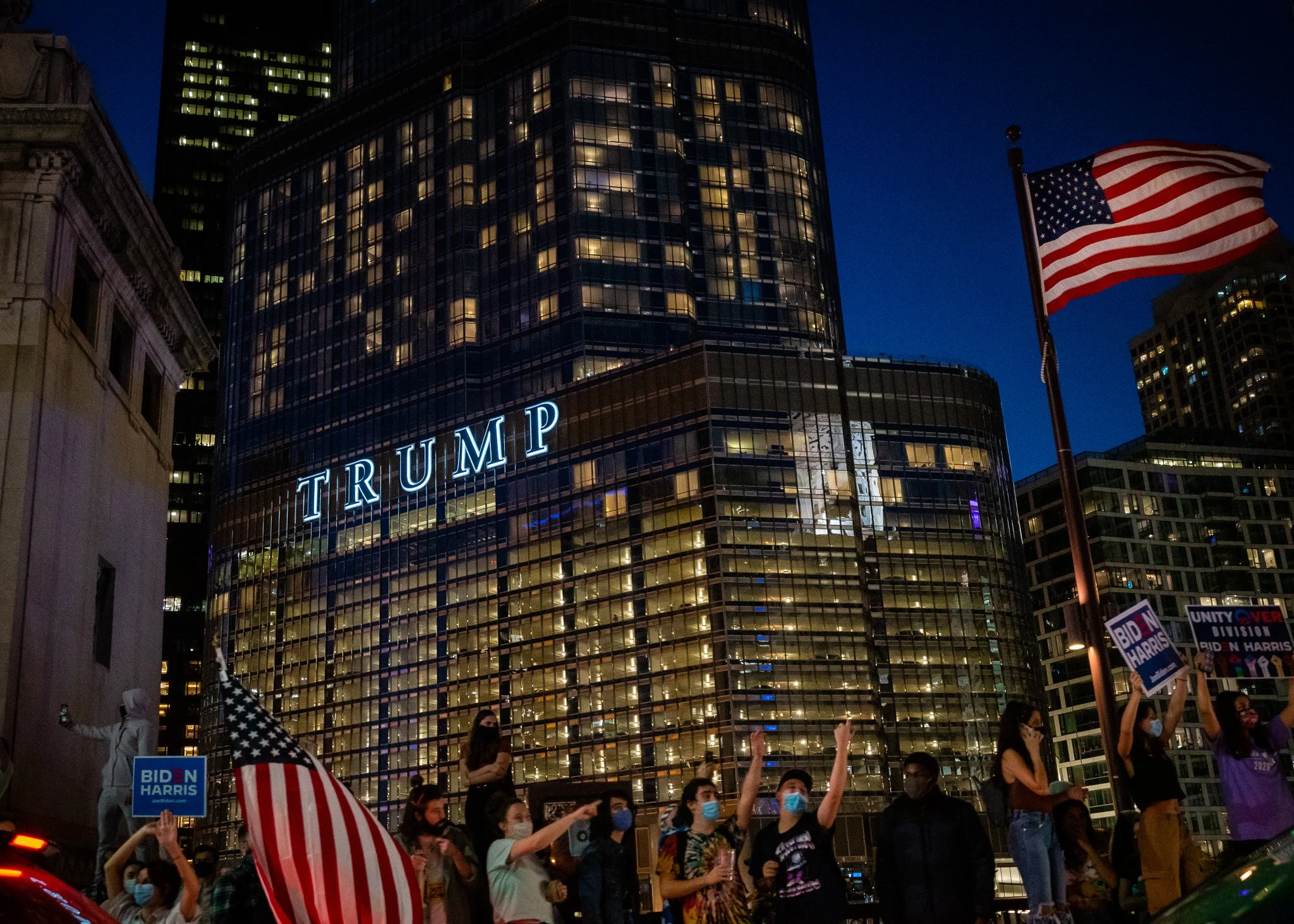 Taken November 7, 2020 hours after President Biden's electoral victory