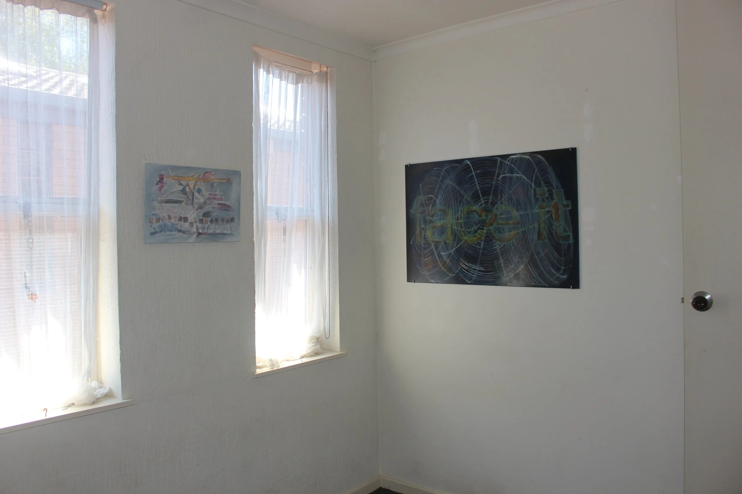  ‘Stick Figure’ and ‘Face it’  Install view 