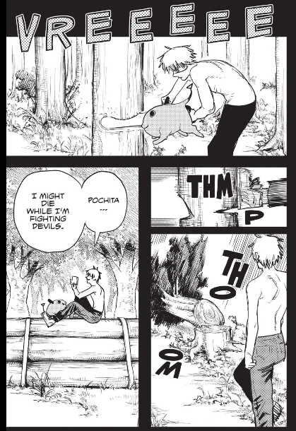 Chainsaw Man chapter 150: Pochita and Denji find a new dream as their home  is burnt to the ground