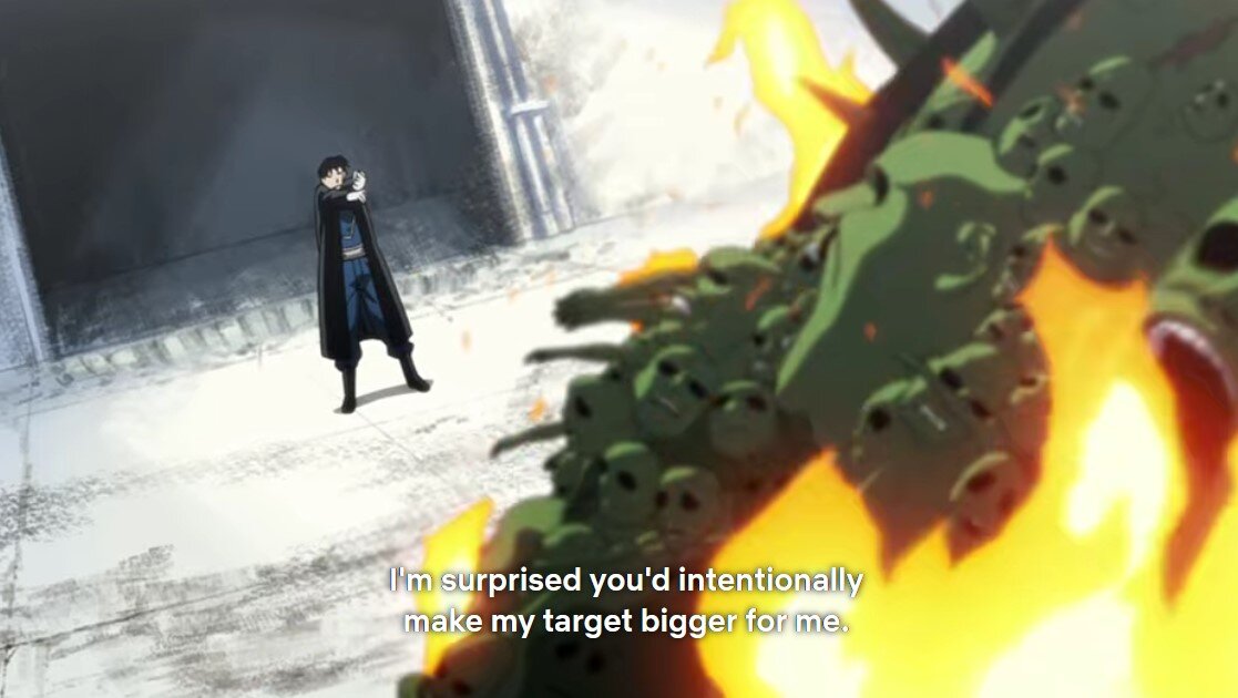 Fullmetal Alchemist Brotherhood S2E27: “Flame of Vengeance”
