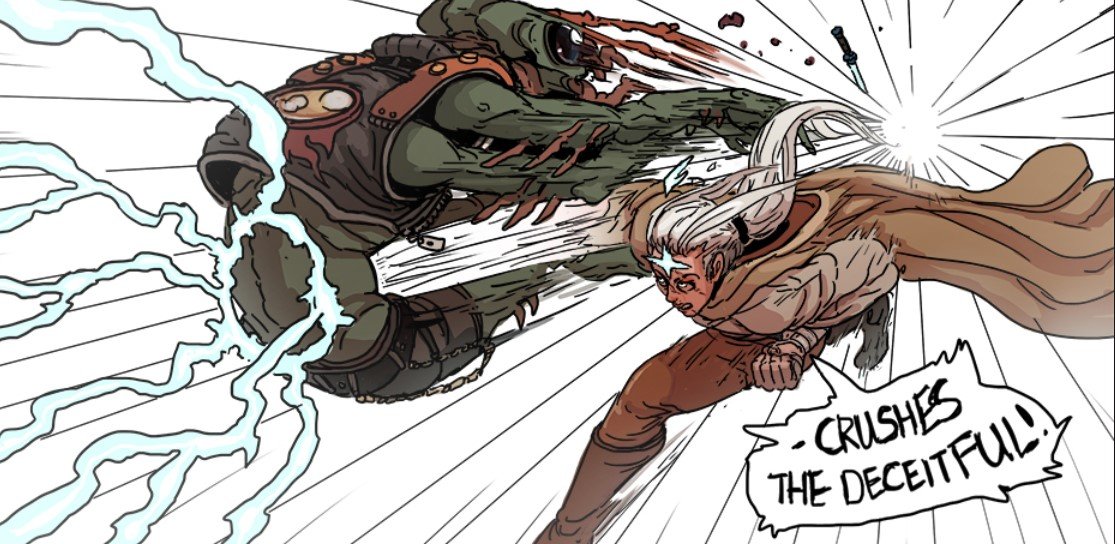 Kill Six Billion Demons IV: “King of Swords” (part two)