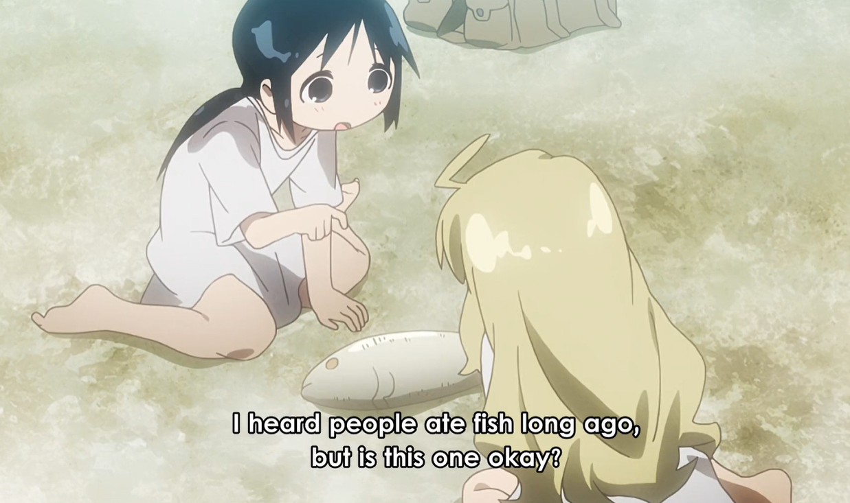 Girls' Last Tour E1-2: "Starry Sky; War" and "Bath; Journal; Laundry" (part two)