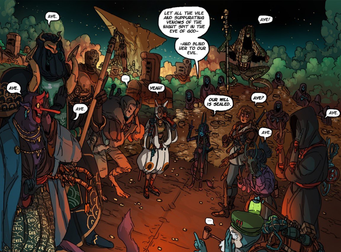 Kill Six Billion Demons III: “Seeker of Thrones” (part five)