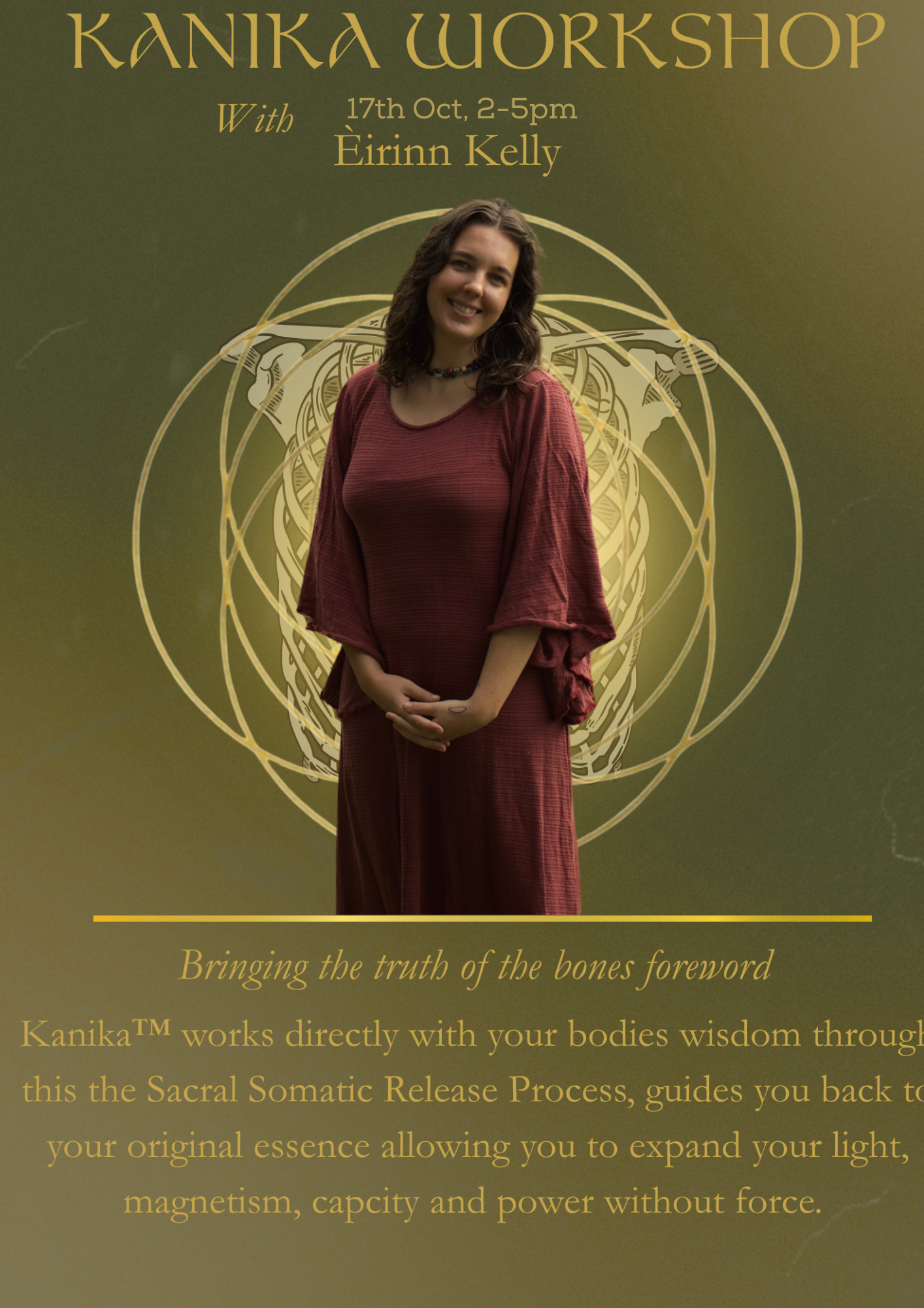 Kanika Somatics Workshop
