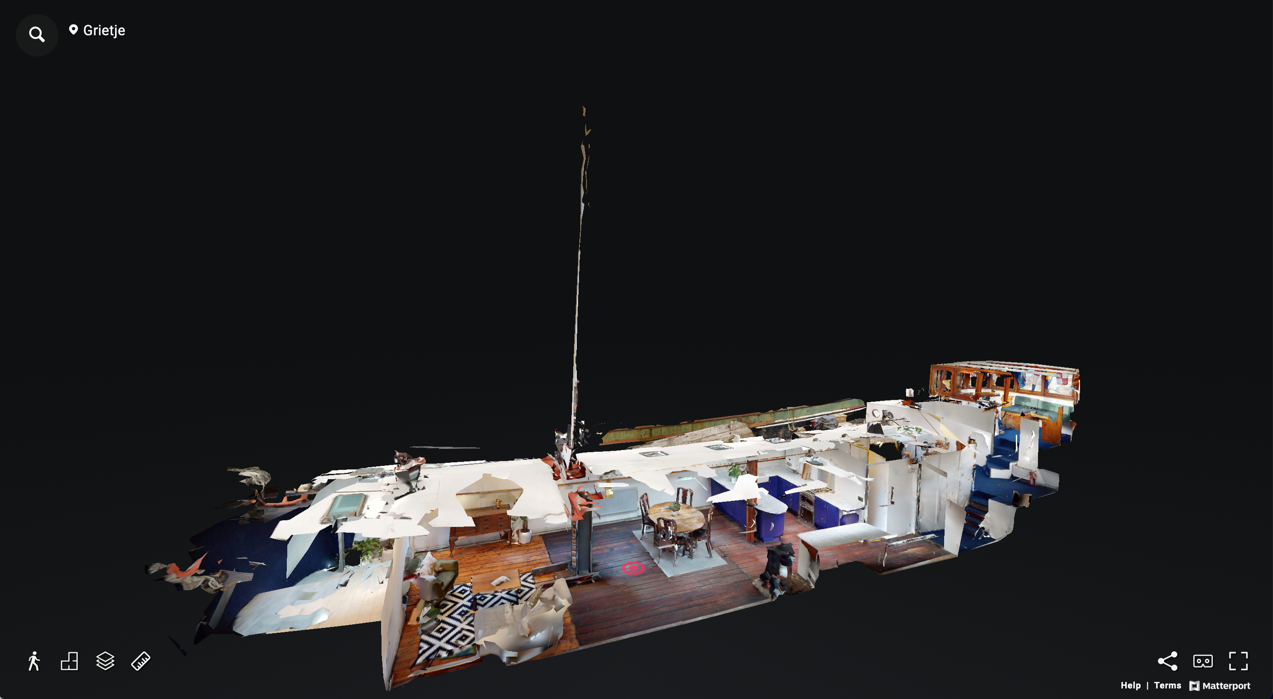 Matterport 3d image of Grietje