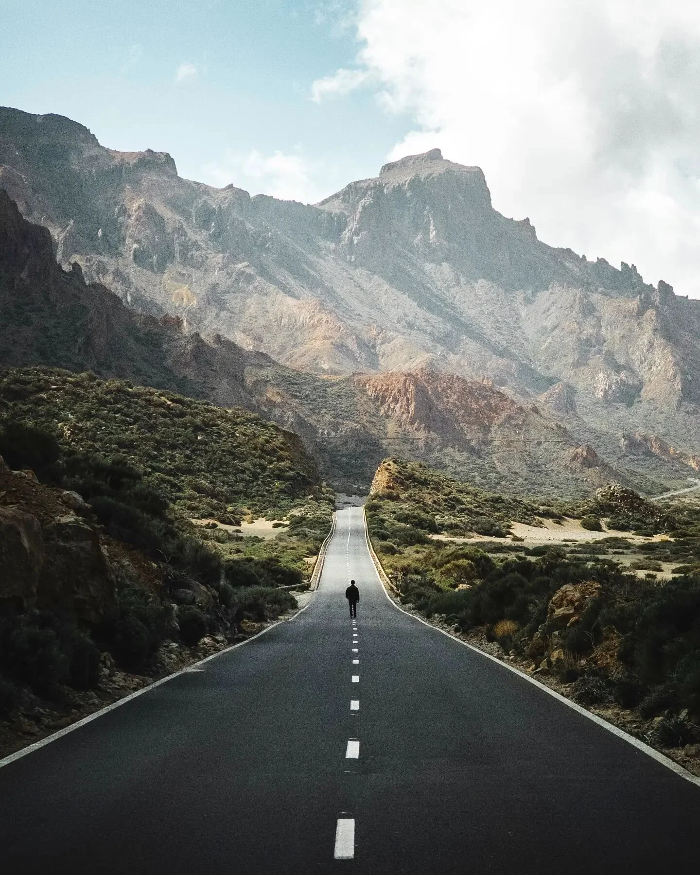 Hit The Road.
.
Been listening to a bit of Ray Charles. Anyone want to shoot a modern western with a character named Jack? I already went and did some location scouting if you don't mind.
.
For real, those roads up there in Tenerife are insane. 🔥 Sh