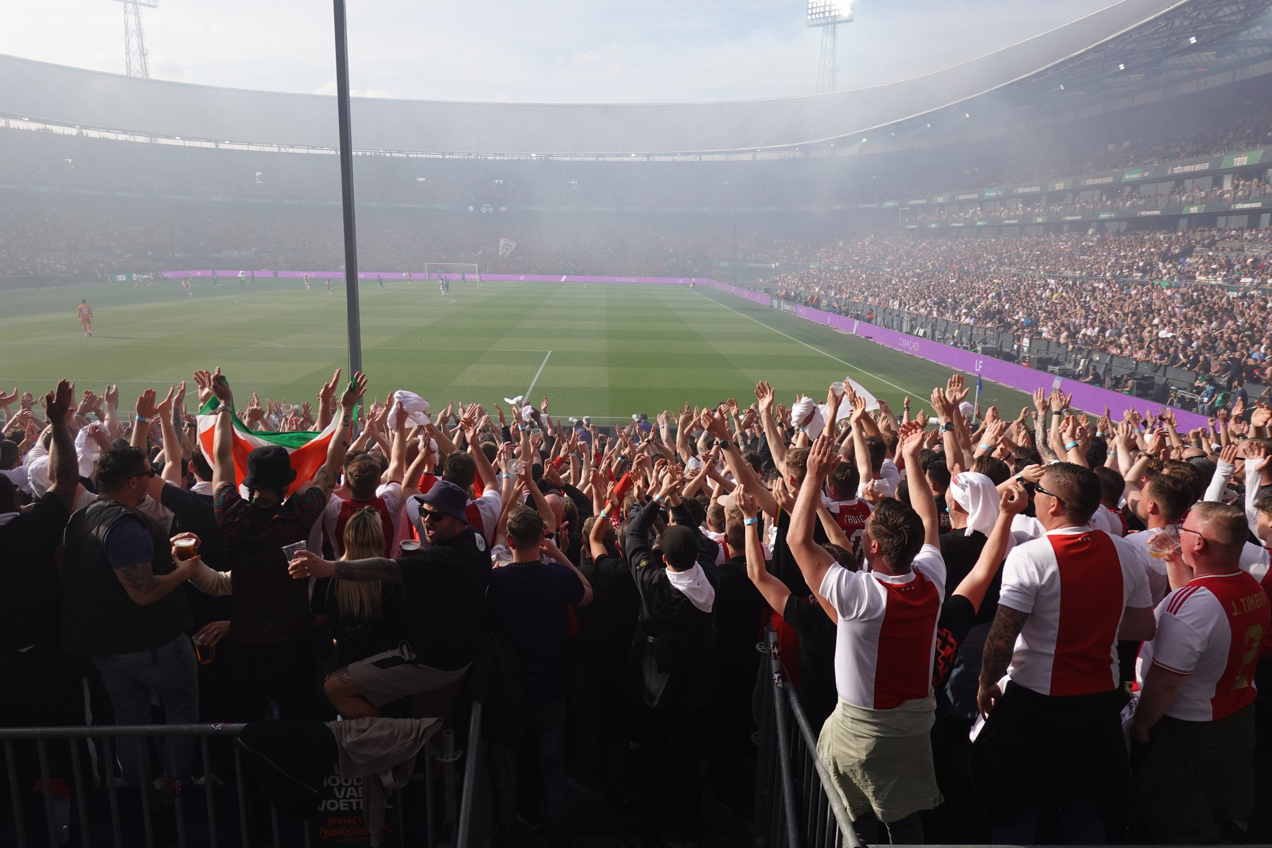30-04-2023: Sport: Ajax v PSV KNVB Beker finale ROTTERDAM, NETHERLANDS -  APRIL 30: trofee de dennenappel during the match KNVB Cup Final AFC Ajax  and Stock Photo - Alamy