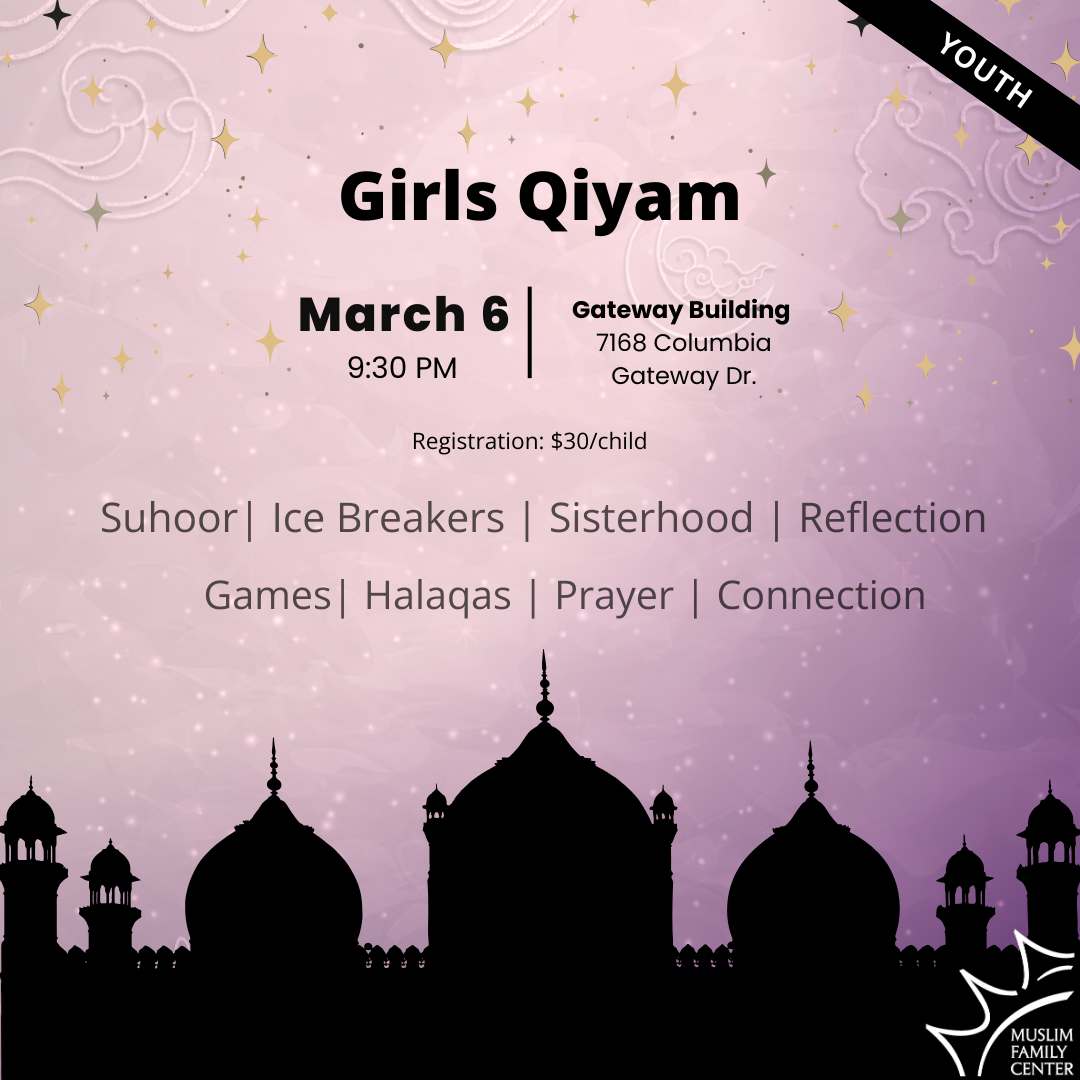 Girl's Qiyam Registration