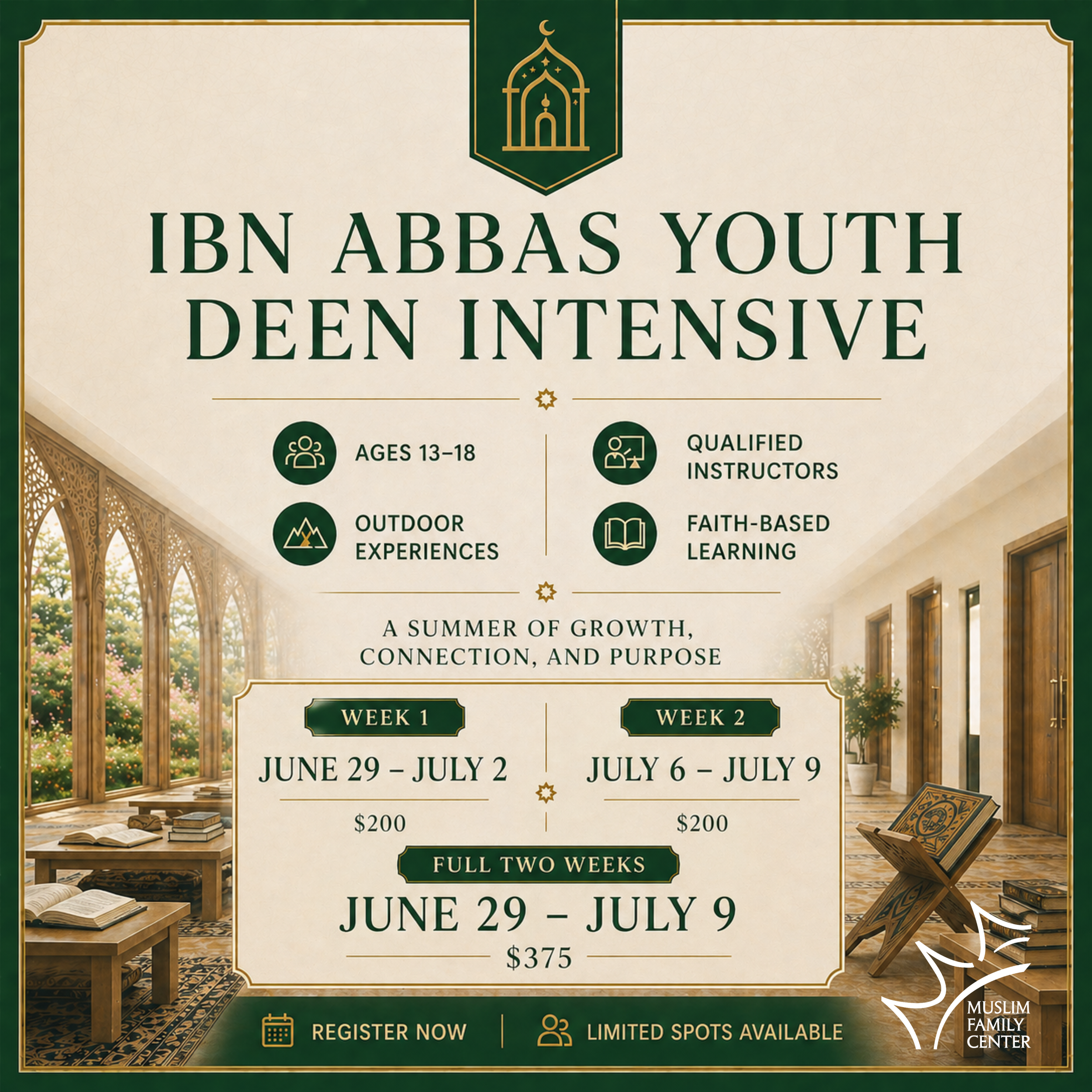 2026 Ibn Abbas Youth Deen Intensive