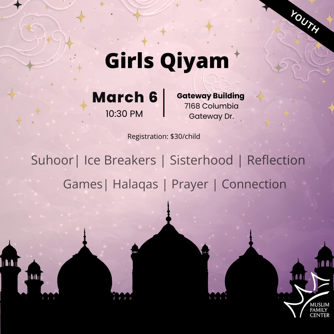 On- Site Girl's Qiyam Registration
