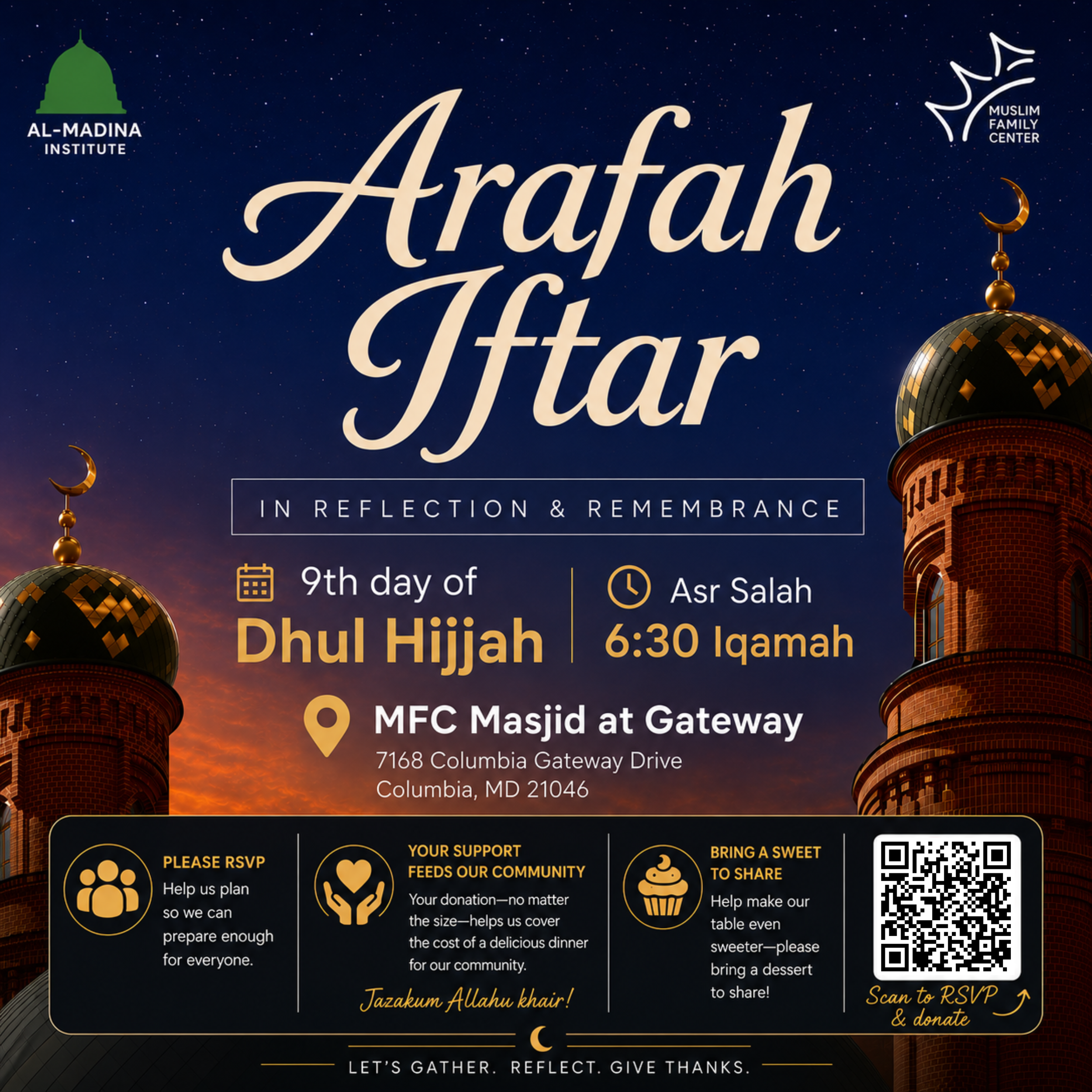Arafah Iftar