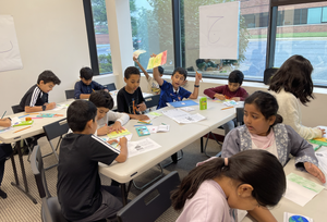 Maktab students learning together