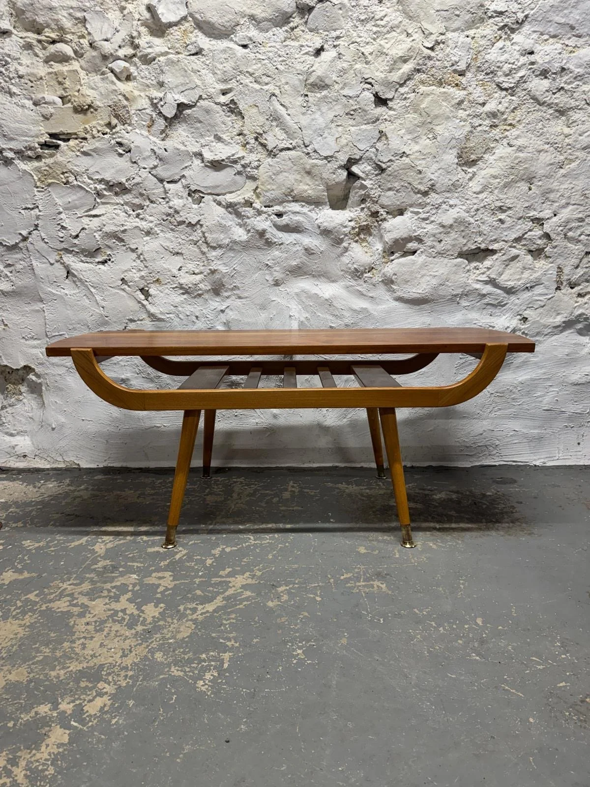 Mid Century Modern Coffee Table by Louis Van Teeeffelen