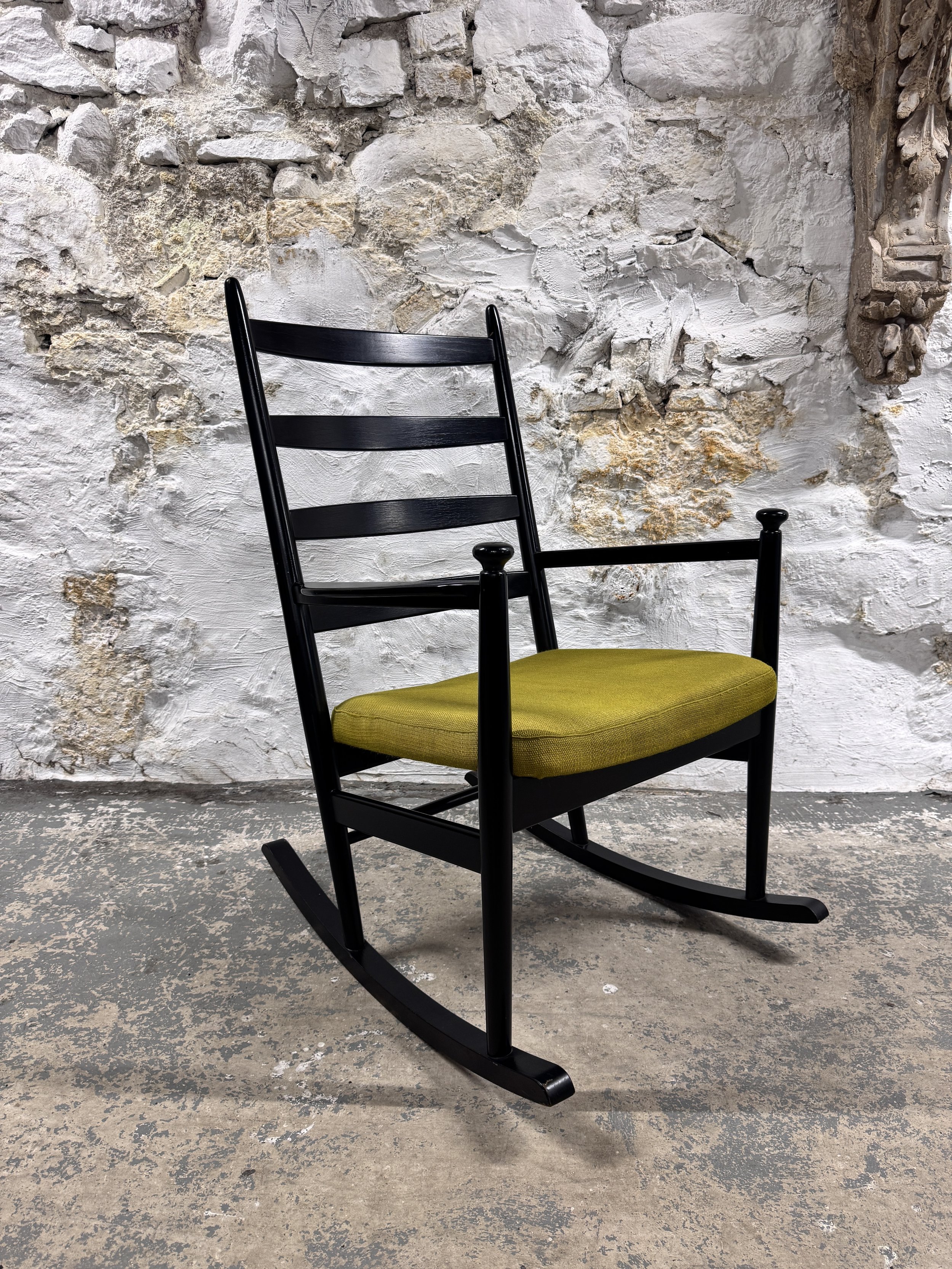 Mid Century Modern Rocking Chair by Niels Eilersen of Denmark