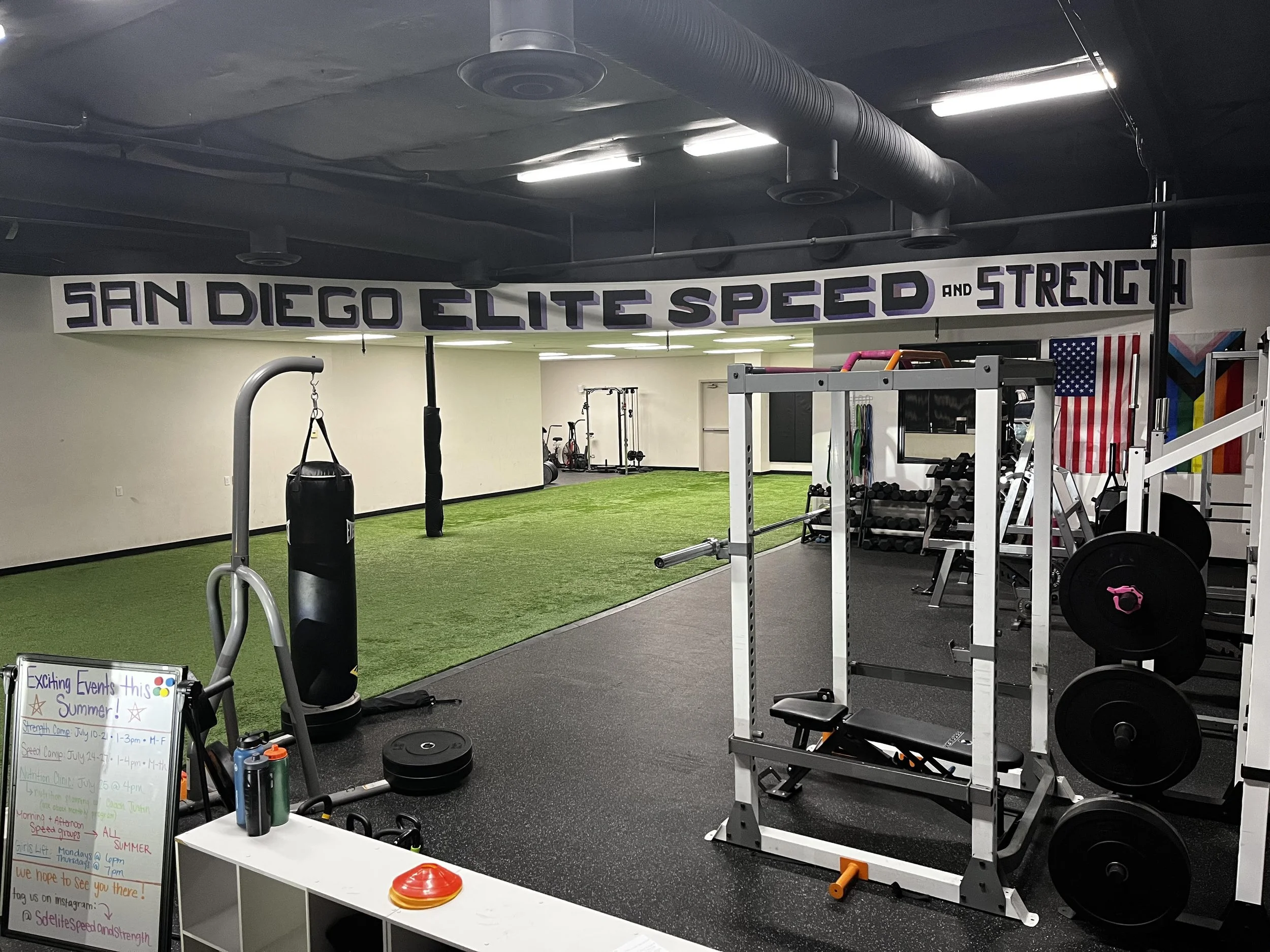 Rent Gym Space — San Diego Elite Speed and Strength