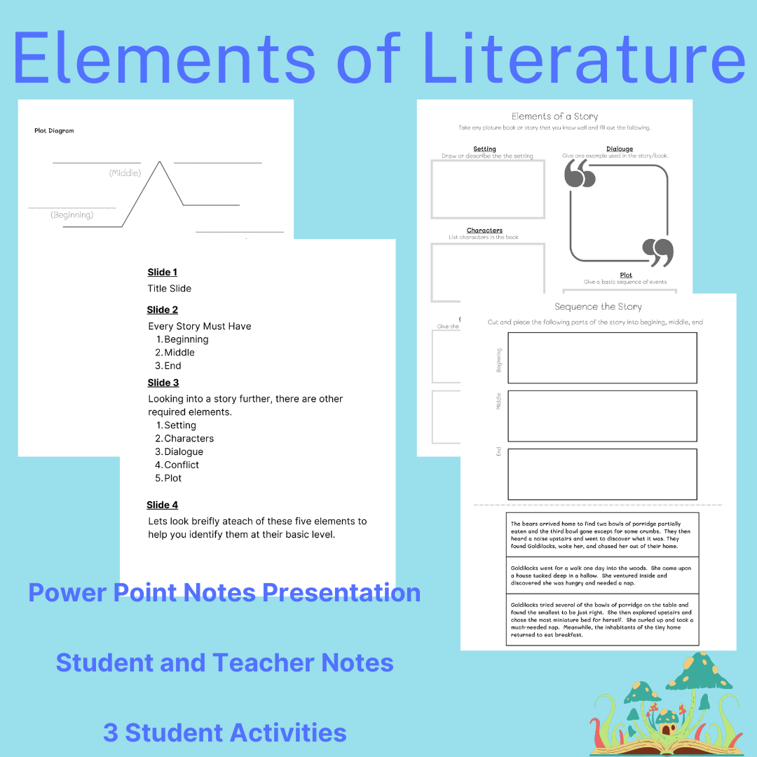 Elements of Literature — Momma Bear School