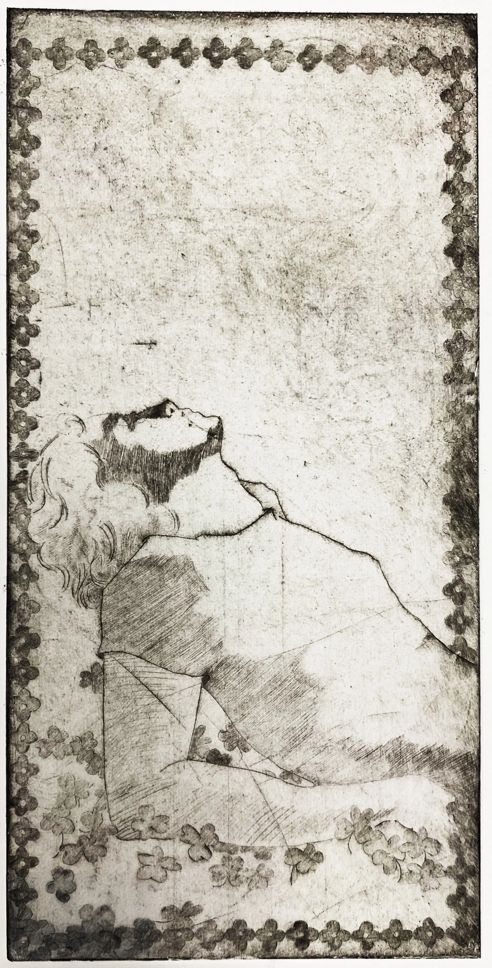 Lucky Boy
Copper plate etching