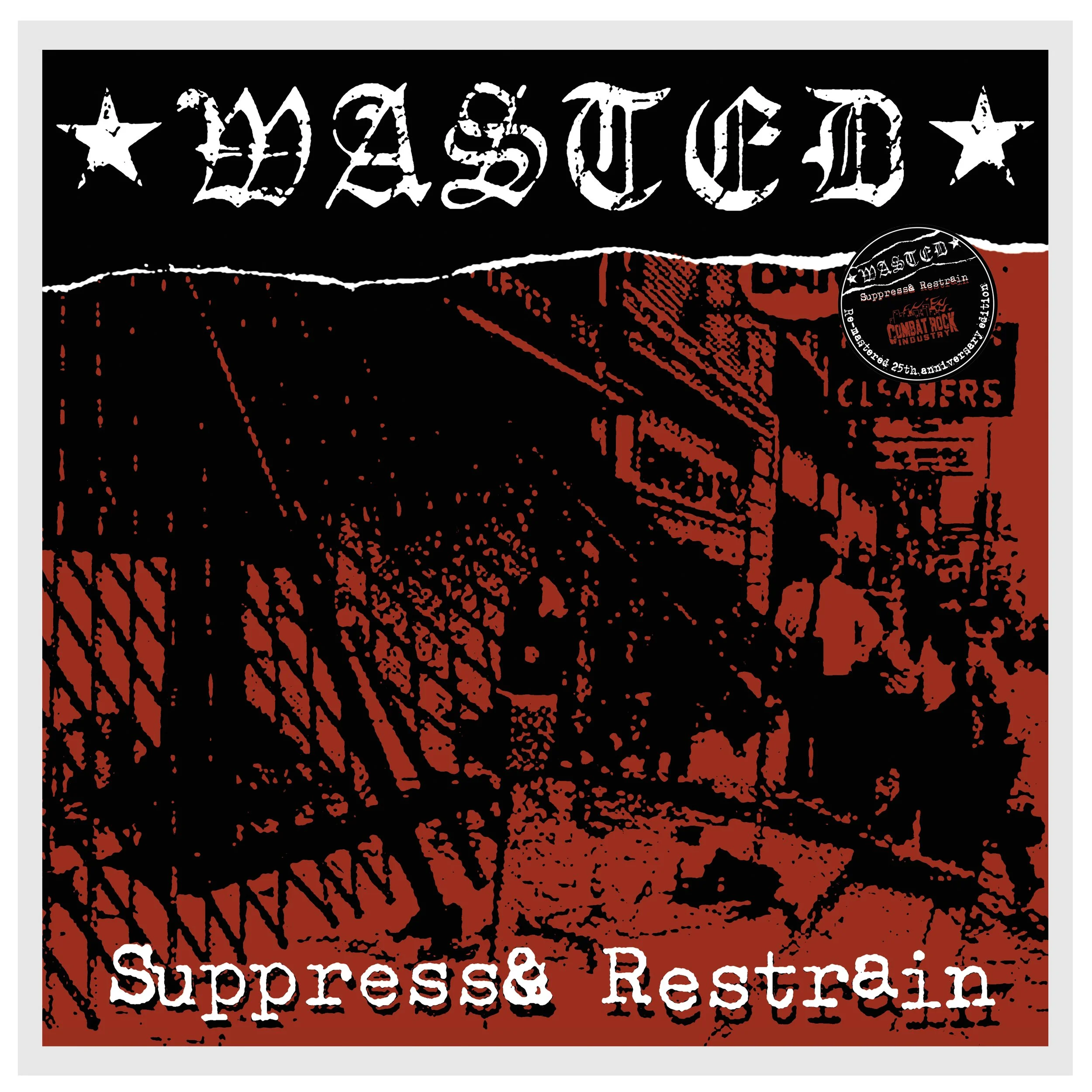 Wasted - Suppress & Restrain LP
