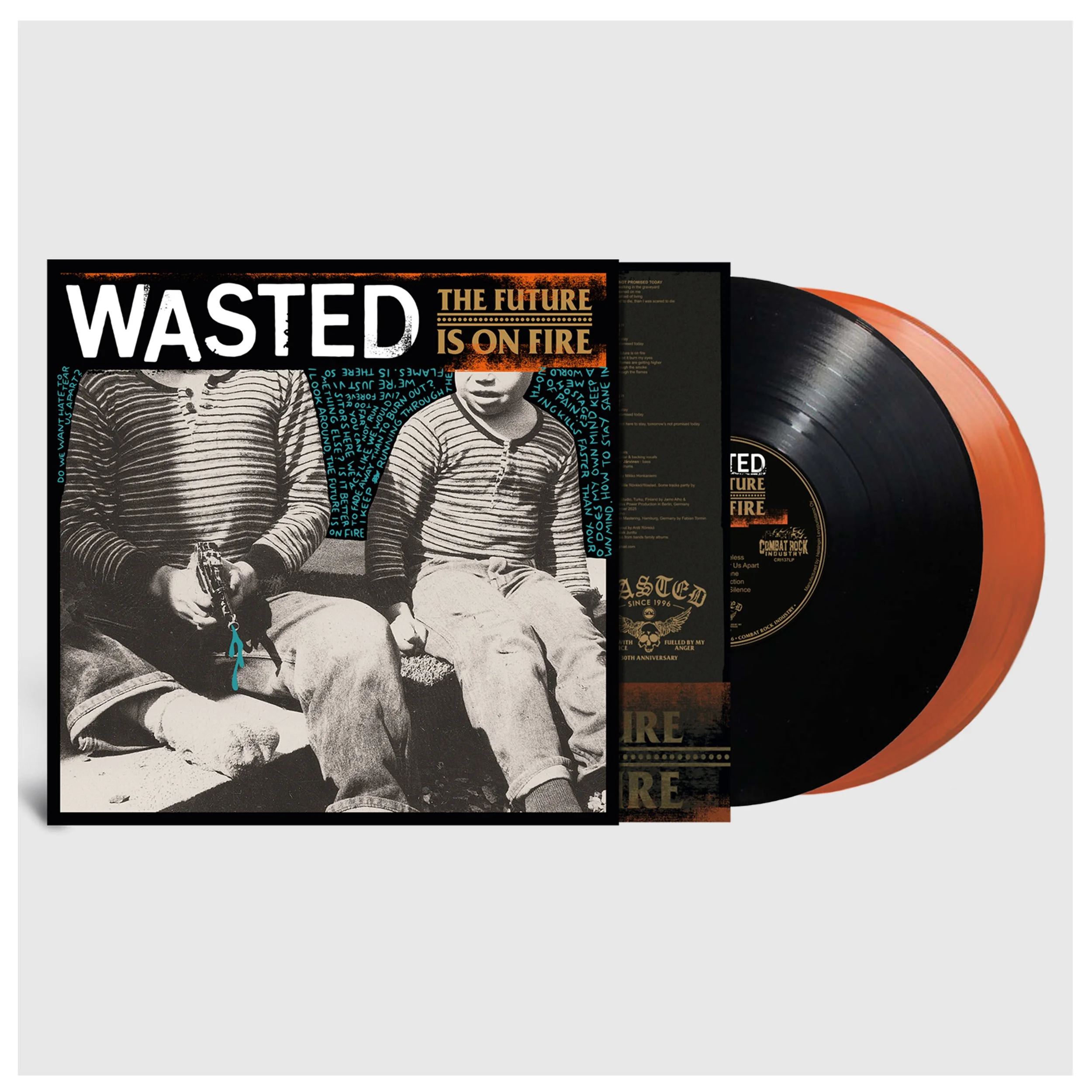 Wasted - The Future Is On Fire LP ENNAKKOTILAUS!