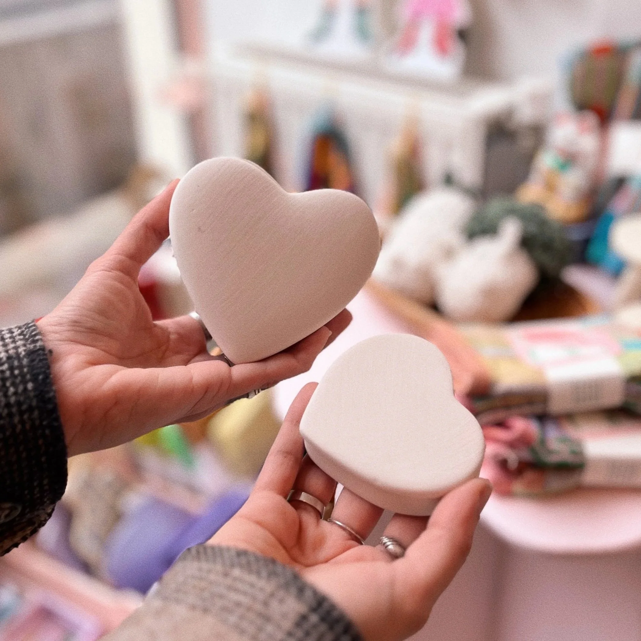 pansy pack : heart boxes