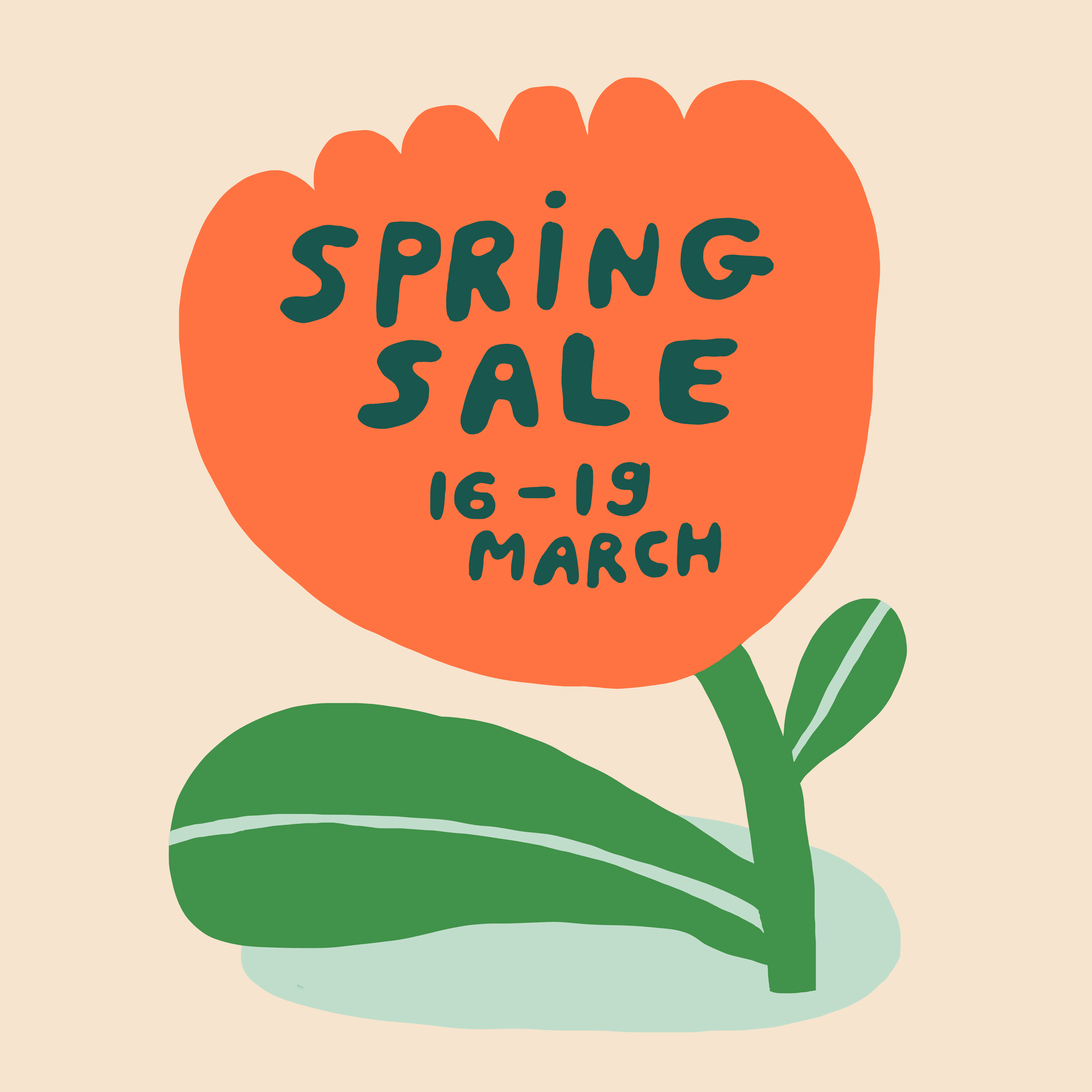 spring sale — pansy