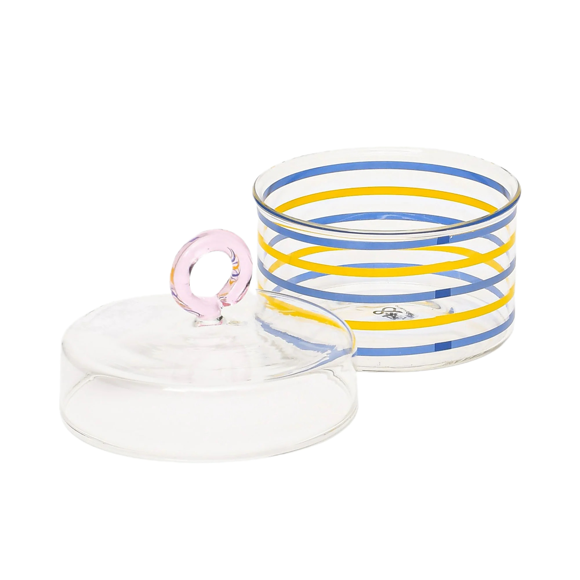 &klevering jar - stripy
