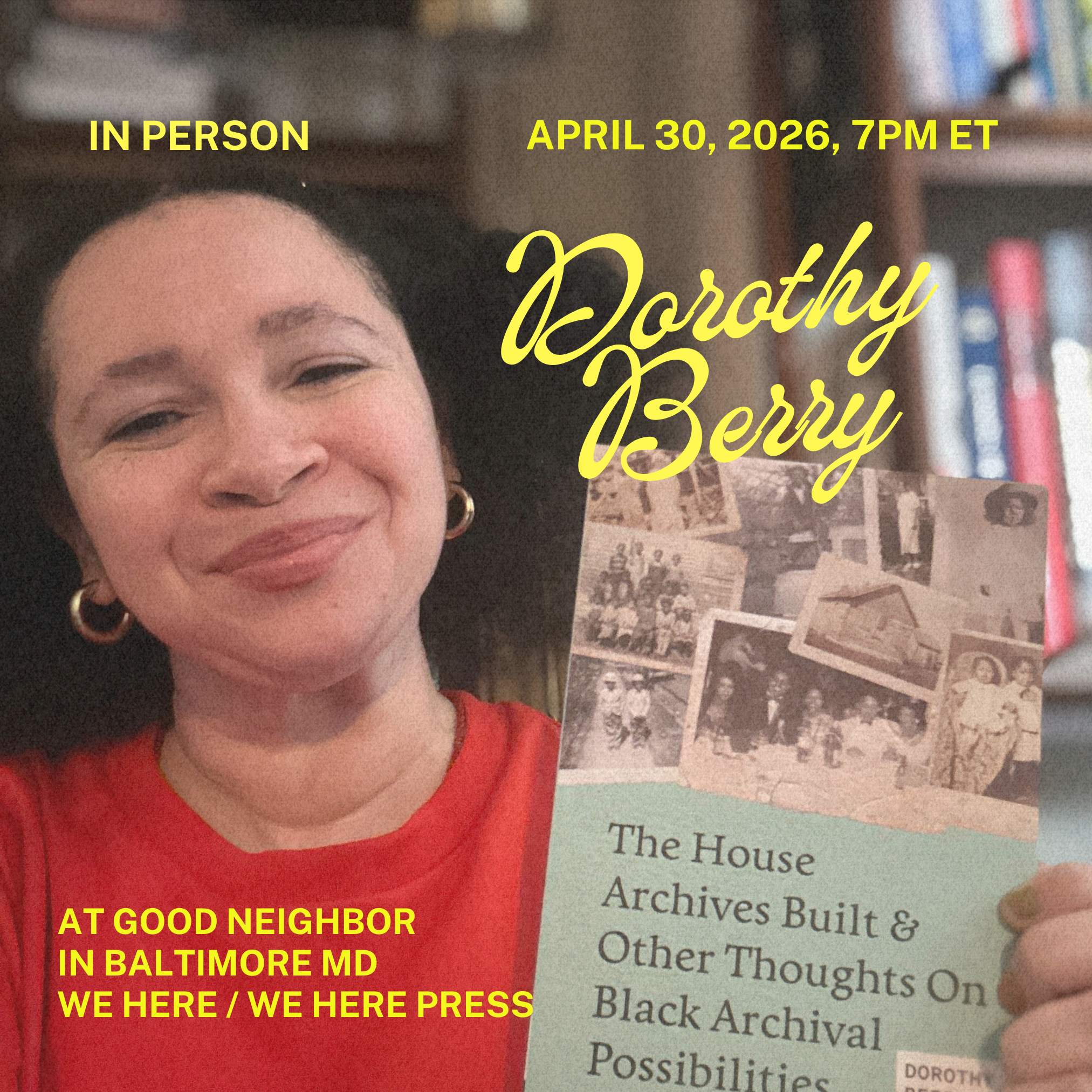 Dorothy Berry in Baltimore and Other Appearances