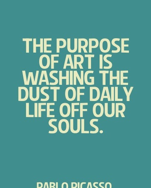 I'm not much a fan of Picasso (as an artist or human) but I do LOVE the thought behind this quote 🥰