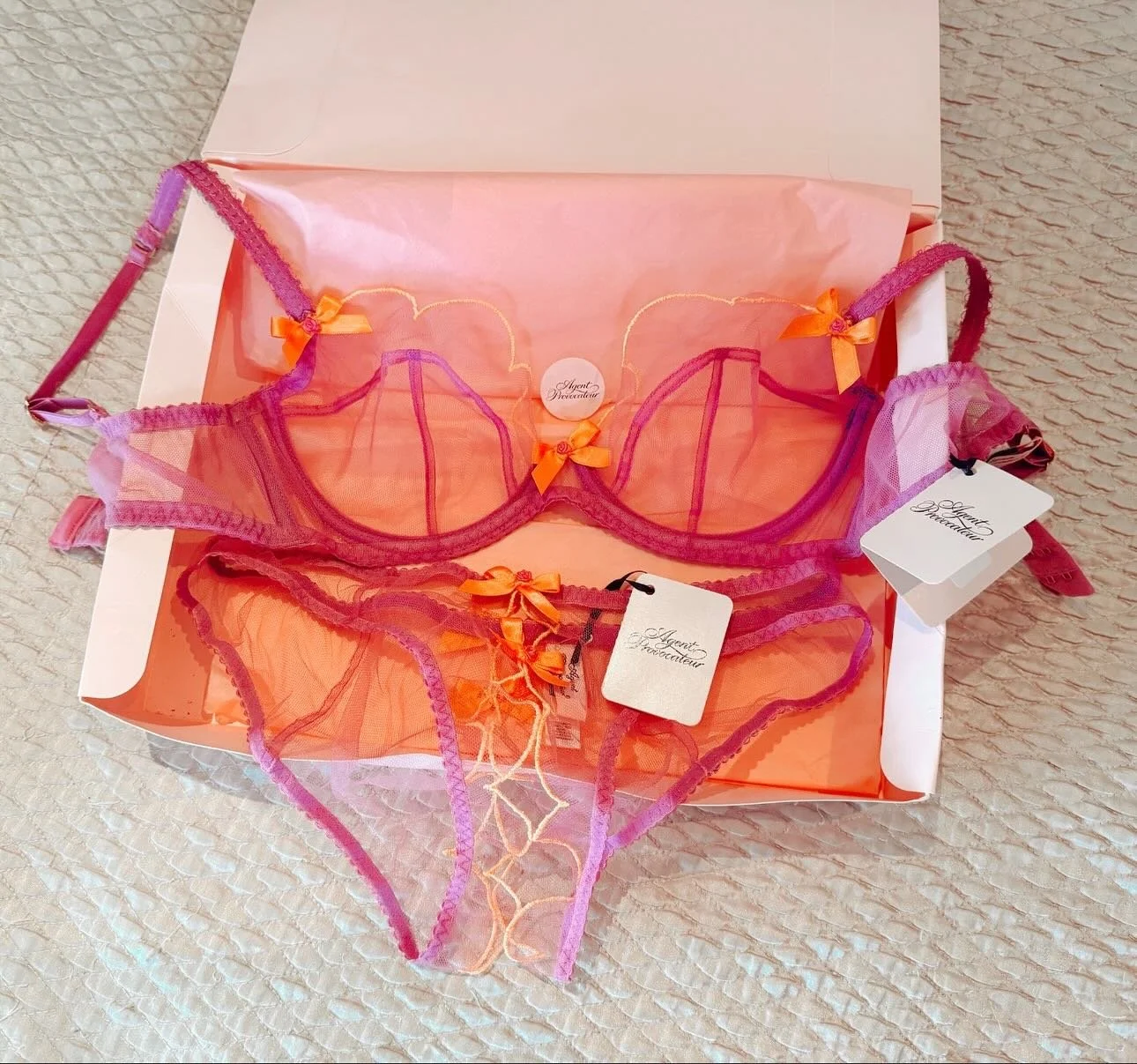 Thank you to J. for a lovely gift! X