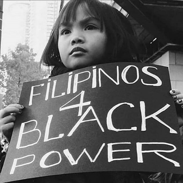 We are descendants of the negrito tribes in the Philippines and I'll never forget that. I will always acknowledge and honor my roots. What is happening right now is sadly not new, but the powers that be do not speak the language of peace. These riots